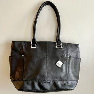 Tignanello Leather Overtime Tote Purse